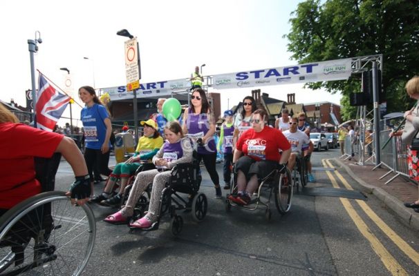 Start for disabled entrants and their helpers