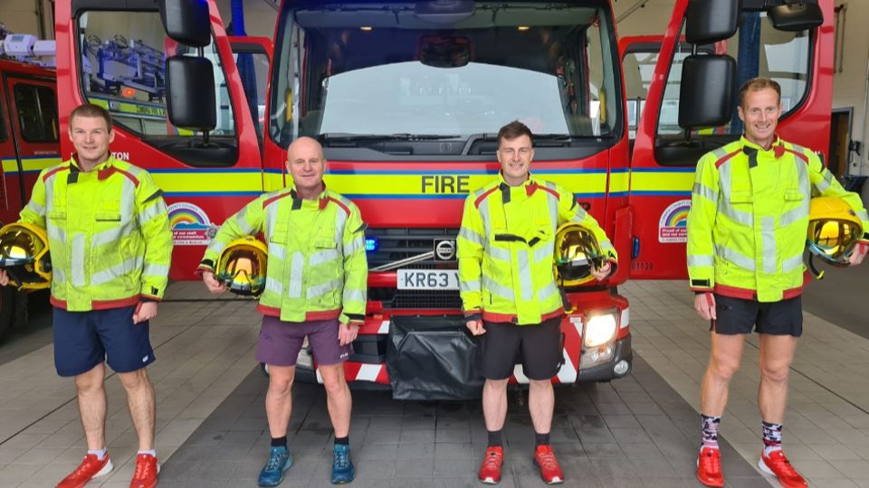 Cumbria Fire and Rescue Service ready to run the Bob Graham Round