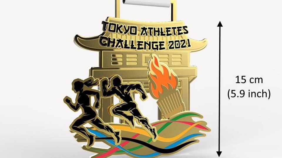 Tokyo Athletes Challenge medal