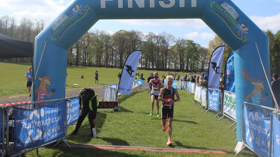 Julie Matheson wins F55 age category at Run Tatton Half Marathon