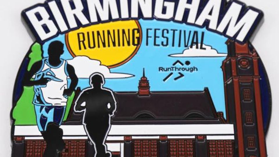 New medal for the Birmingham Running Festival
