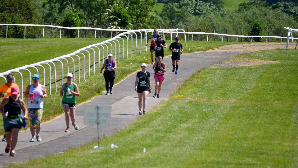 Runners at the new Cheltenham Running Festival