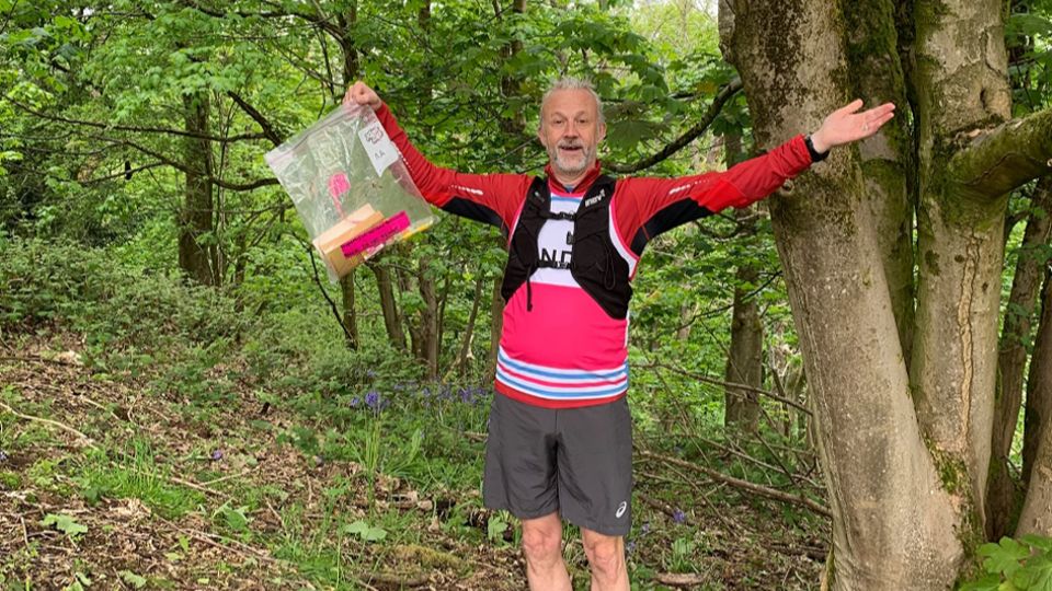 Malvern Buzzards Runner at the Buzzards Barkley Marathon race