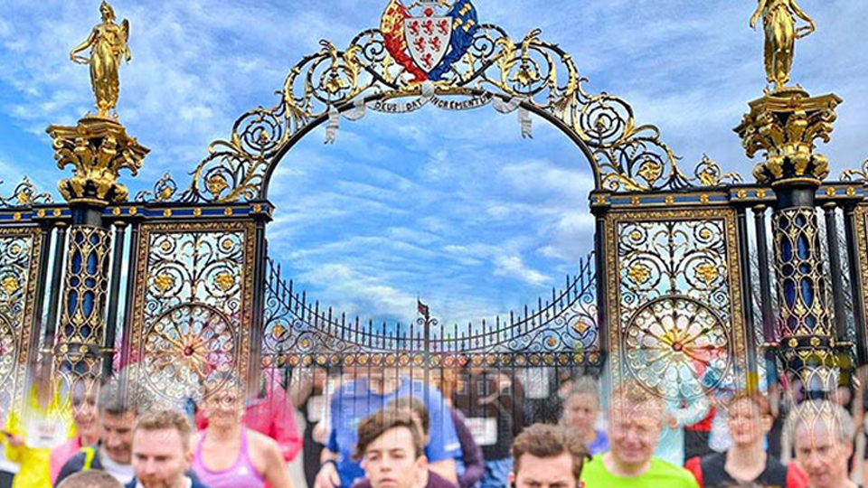 Warrington Festival Of Running With Golden Gates