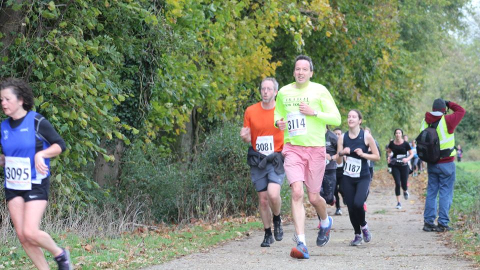 Late autumn racing at the Bonfire Burn 10K