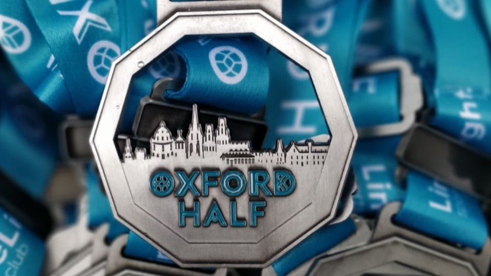 Oxford Half Marathon Medal