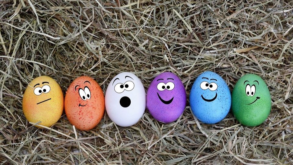 Easter eggs image - Pixabay