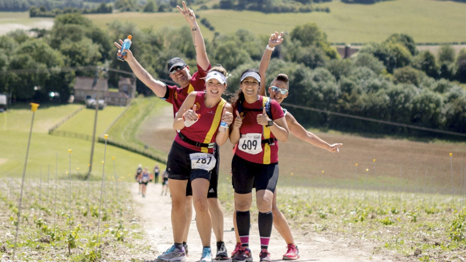 North Downs 30K runners