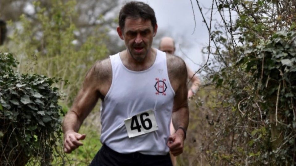 Ronnie O'Sullivan in action for Orion Harriers