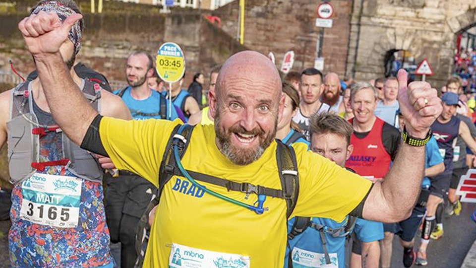 Chester Marathon Runner