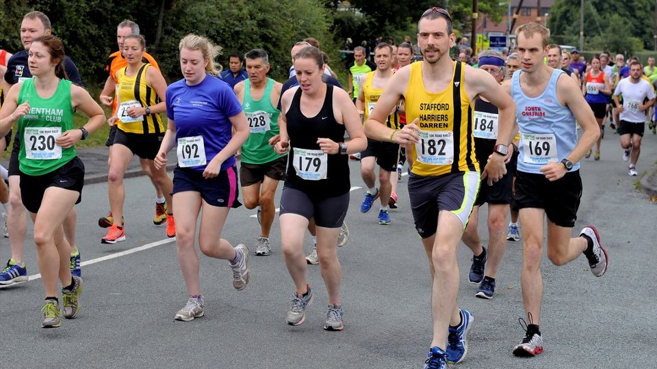 Pushing the pace at the Trentham 10K