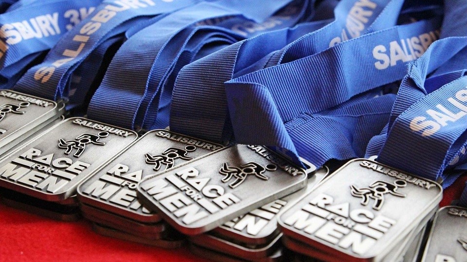 Race for Men medals