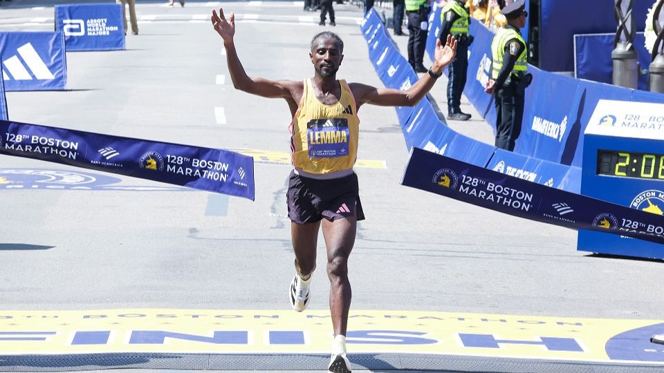 Sisay Lemma wins Boston Marathon 2024