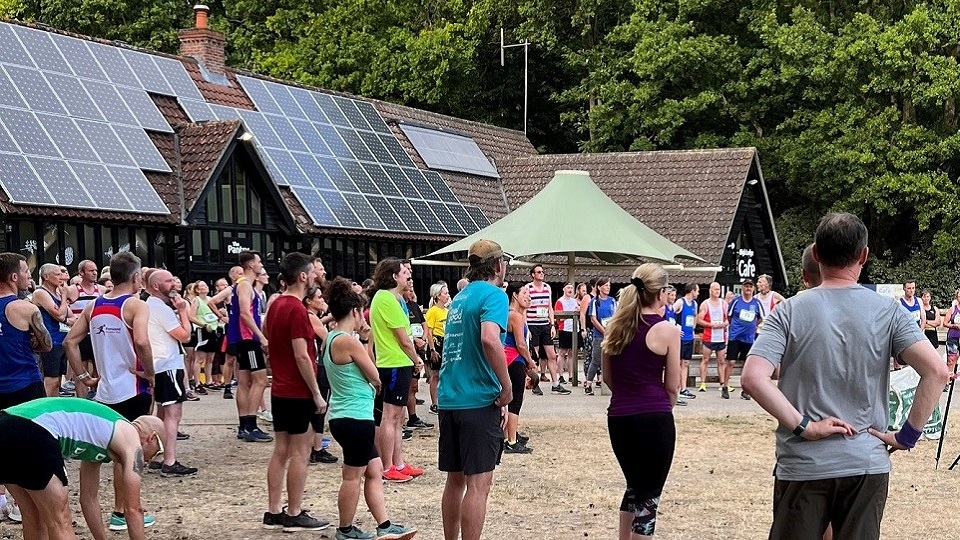 Wibbly Wobbly Log Jog start area