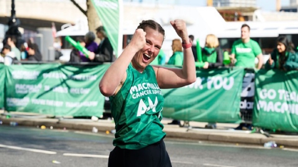 Team Macmillan runner