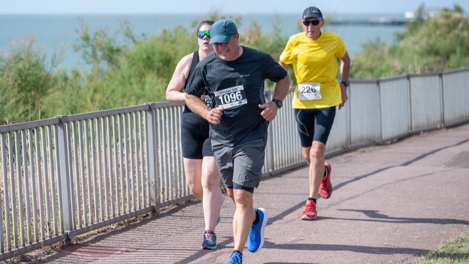 Clacton 10K action 2025