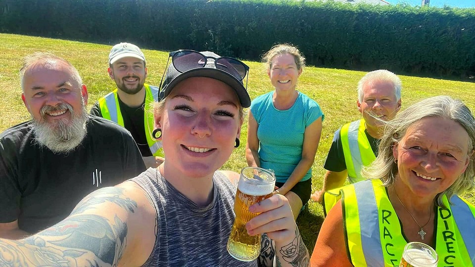 Indian Queens Half Marathon volunteers
