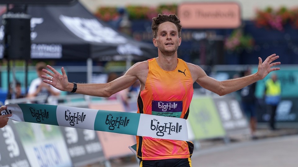 Jack Rowe wins The Big Half 2024