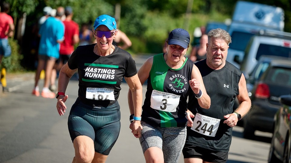 Kings Head Canter 5K 2025 finish