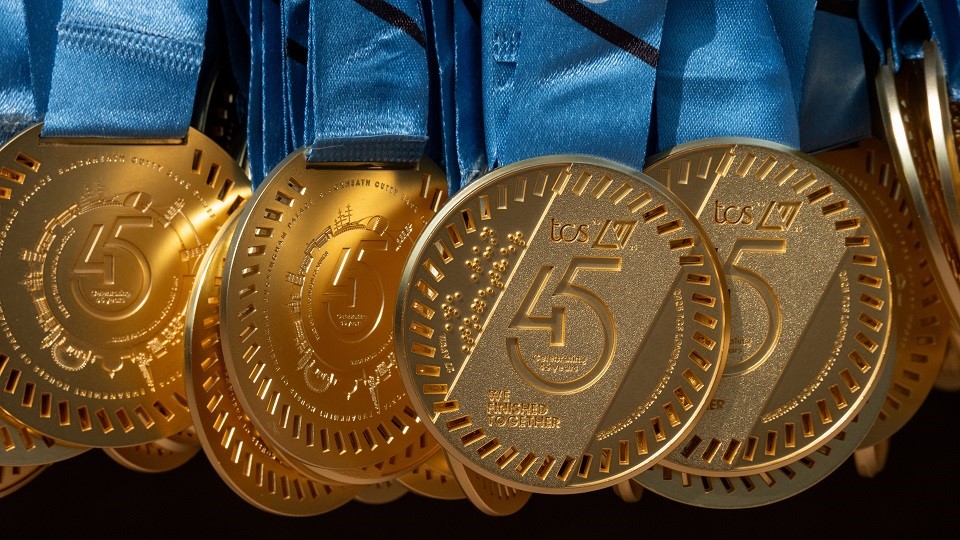 TCS London Marathon medals 2025