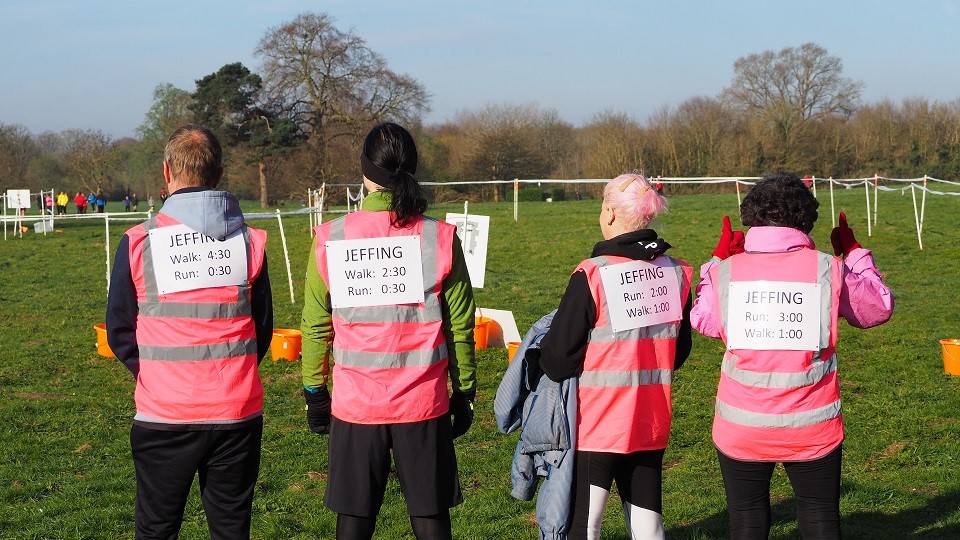Nonsuch parkrun Jeffing Pacers