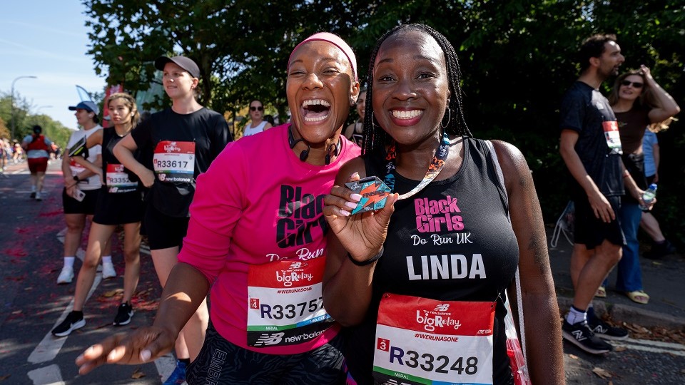 The Big Half runners 2025