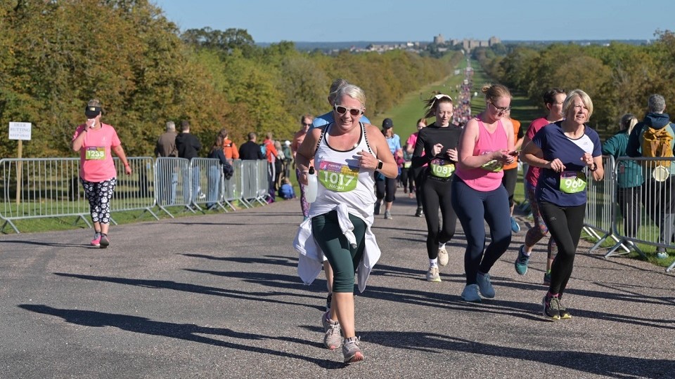 Windsor Women's 10K on Long Walk