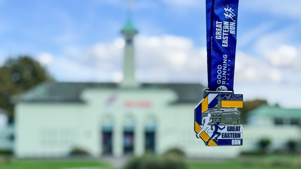 Great Eastern Run 2025 medal