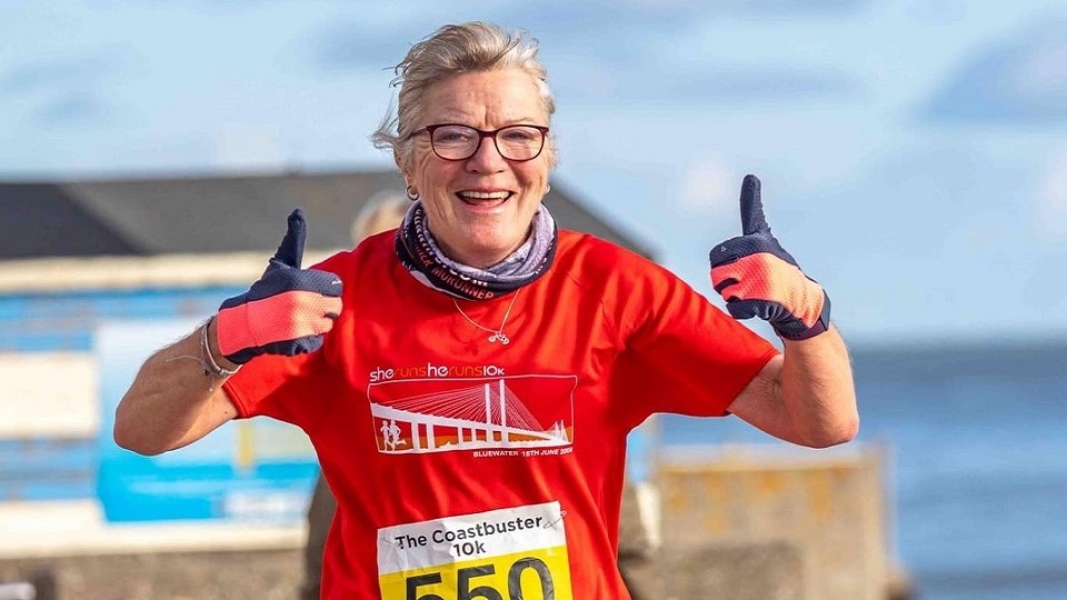 Coastbuster 10K finisher