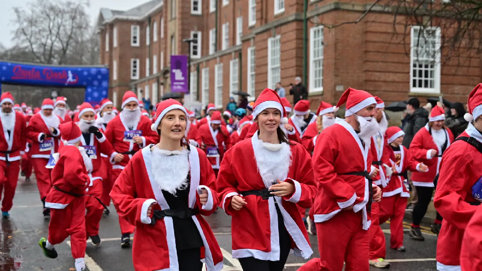 Leeds Santa Dash