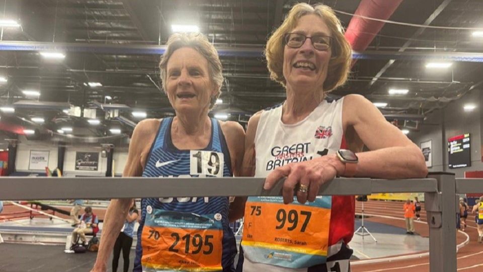 Sarah Roberts at World Masters Indoor Championships 2025