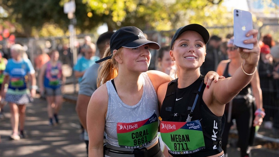 Great South Run selfie time