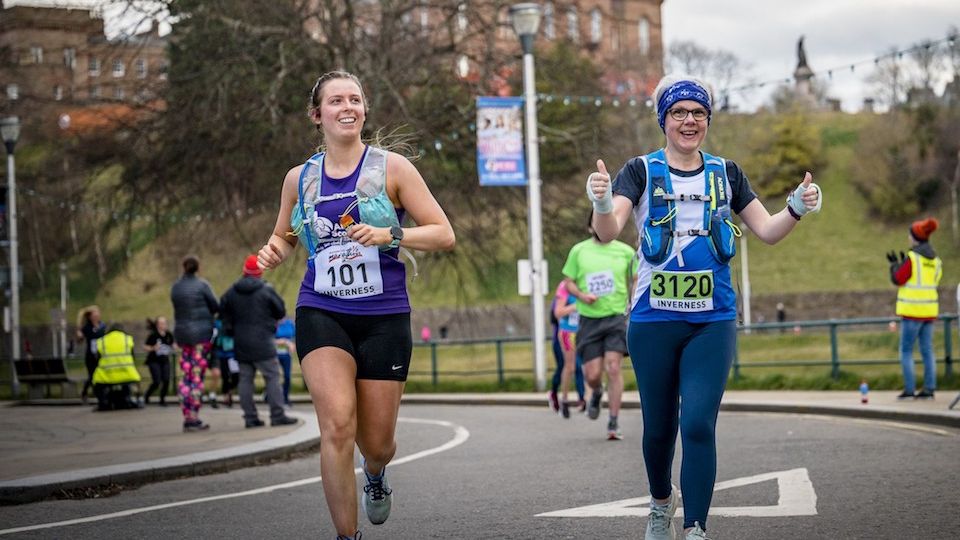 Inverness Half Marathon runners