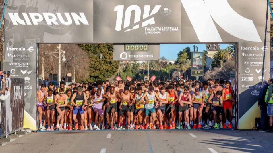 Valencia 10K start 2026