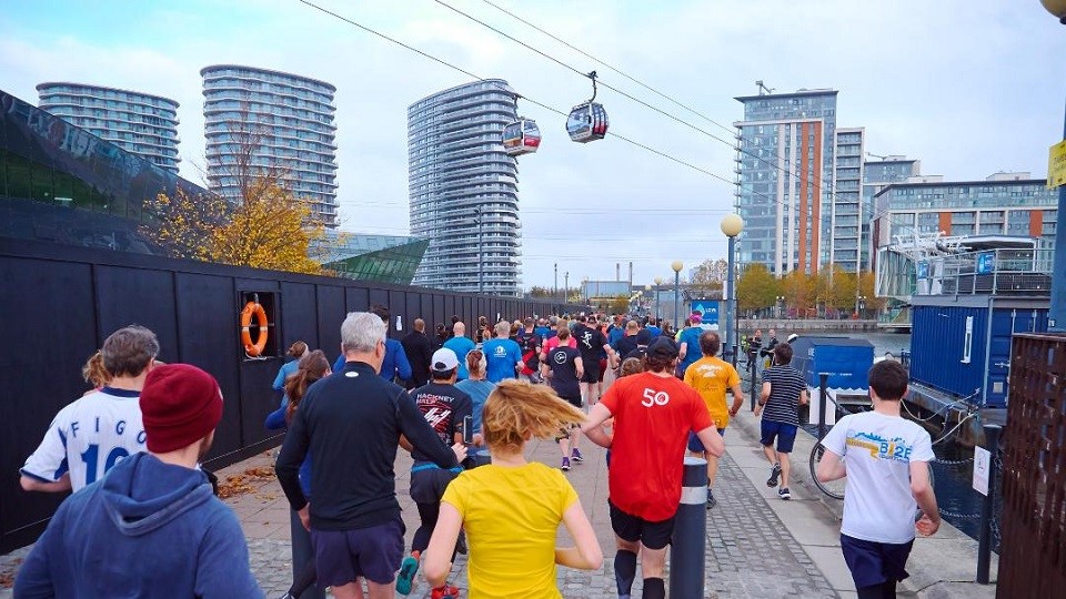 Victoria Dock parkrun by Bruce Li
