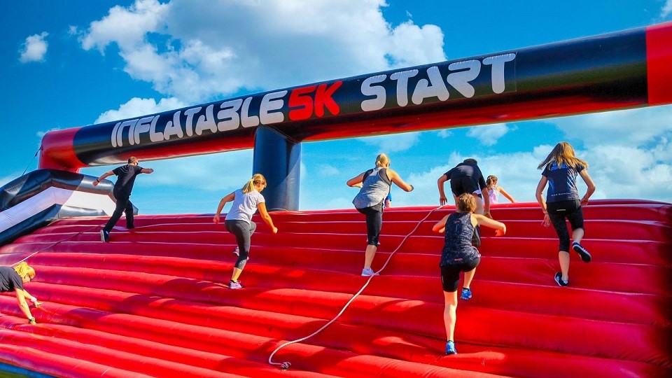 Inflatable 5K start