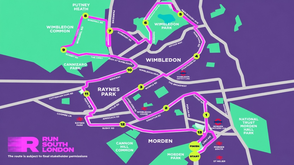 Run South London 2027 Route