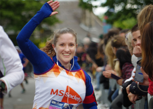 MS Superstar at Edinburgh Marathon