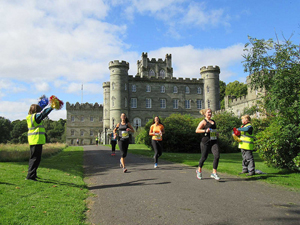 runners at Highland Perthshire Marathon