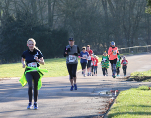 running action at Stoneleigh