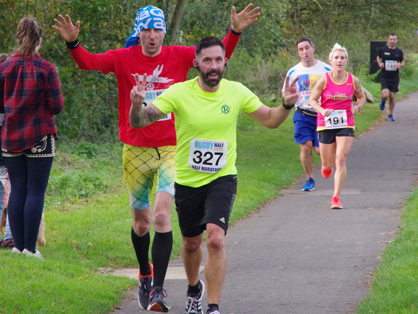runners at the Rugby Half