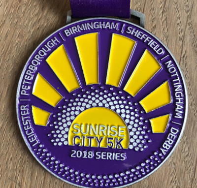 Sunrise City 5K Medal