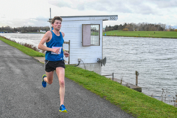Nick Martin Winning The Nottingham Christmas Half Marathon