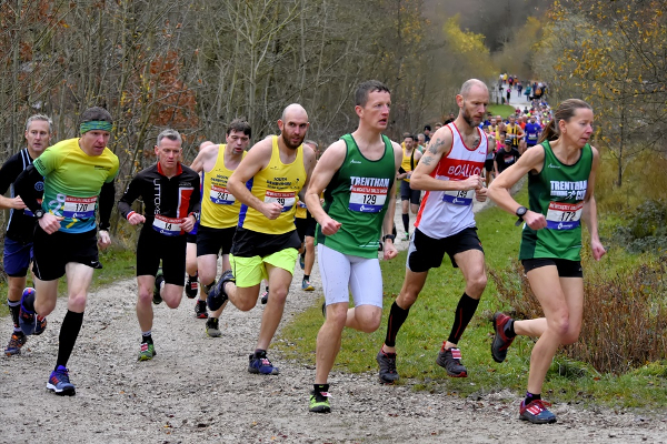 Runners At The Newcastle Dales Dash 10K