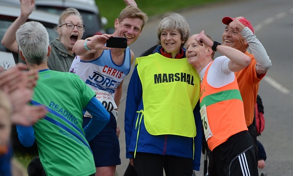 PM Theresa May marshals Maidenhead Easter 10