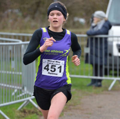 First Lady Helena Youde At The Wirral Way Trail Half Marathon