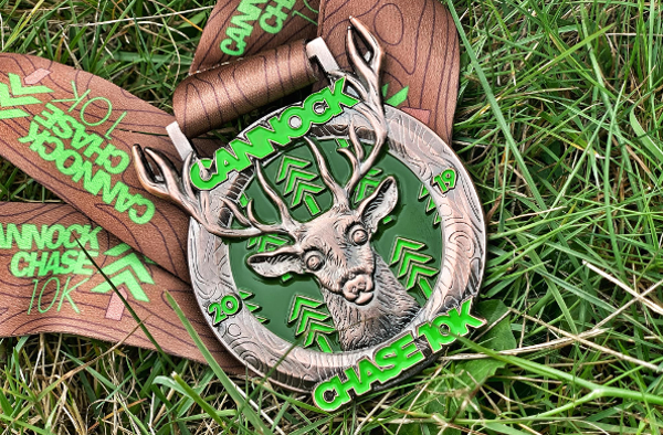Cannock Chase 10K Medal