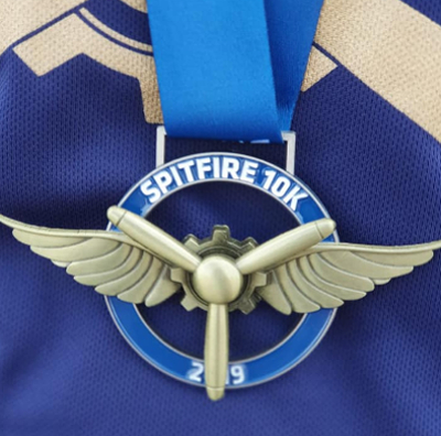 Cosford Spitfire 10K Medal