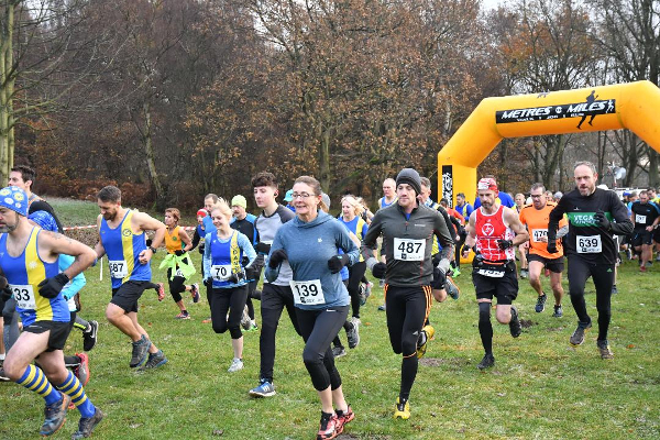 The Start Of The Edwinstowe 10K Trail Race