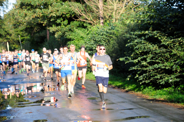 Runners At The On Shrewsbury Half Marathon